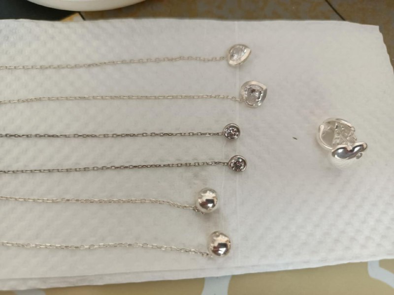 Серебряные украшения 925 пробы, кольца, браслеты, серьги 6