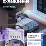 Настольный вентилятор с увлажнителем 4