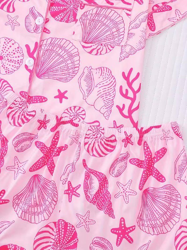 Пижама розовая верх низ 5