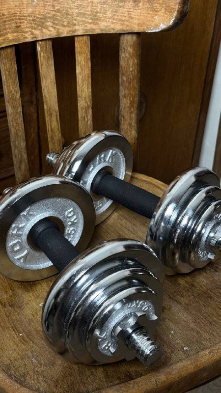 Набор гантелей 20 кг с кейсом