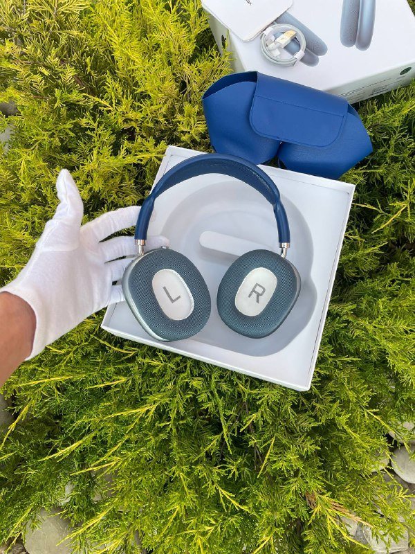 AirPods Max реплика с шумоподавлением, кейс, кабель 2