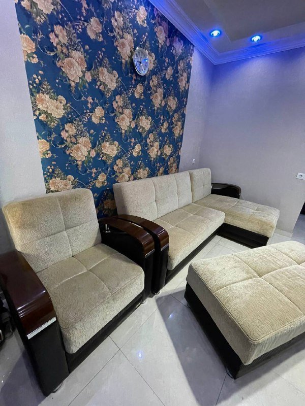 Угловой диван-конструктор с креслом 4