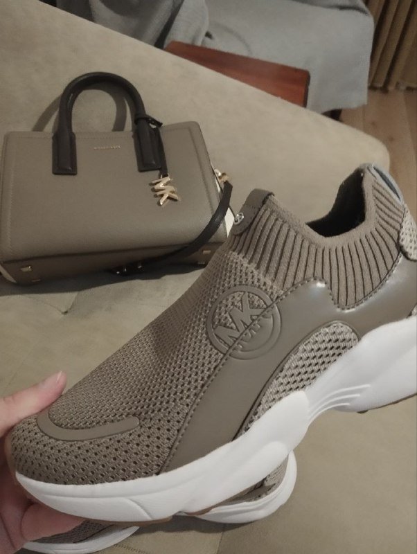 Женские кроссовки Michael Kors с сумкой 5
