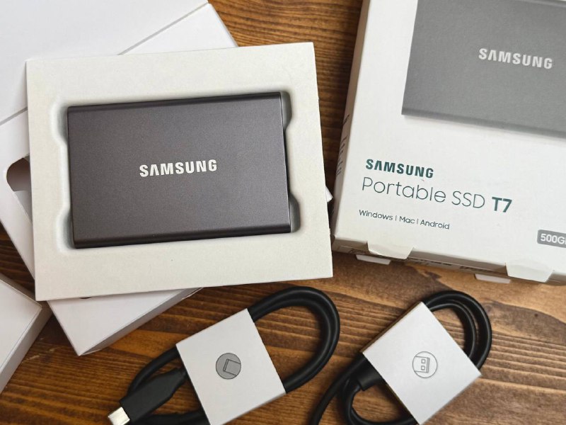 Samsung Portable SSD T7 500GB