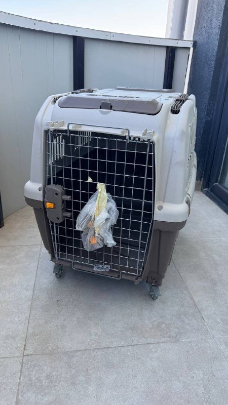 Переноска для собак SKUDO 5 средних пород на колесиках