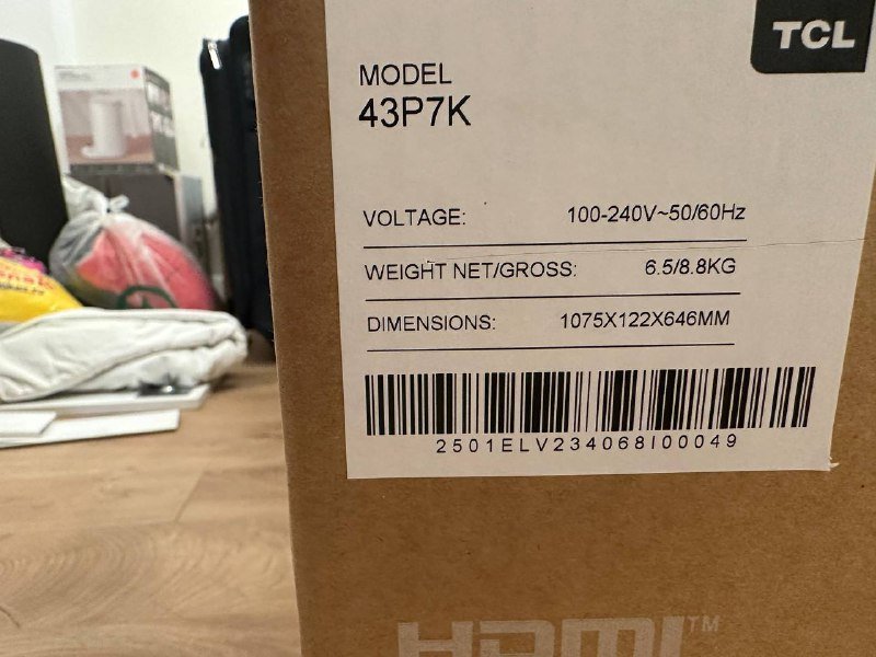 TCL 43P7K 43" 4K QLED Smart TV 2