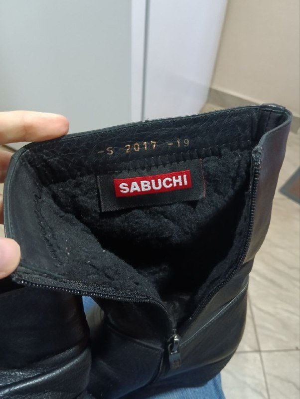 Кожаные сапоги 38 размера, пара 3