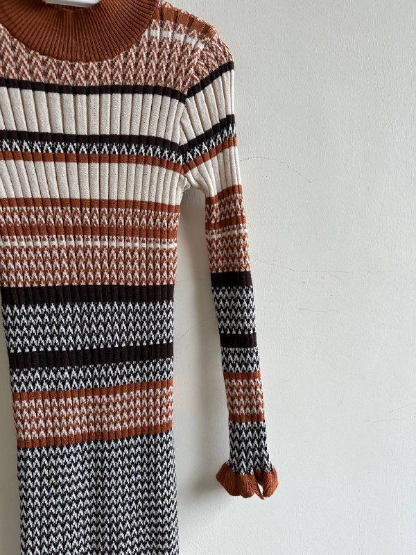 Платье-свитер макси Shein женское осеннее размер L 4