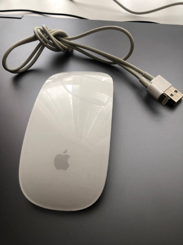 Мышь Apple Magic Mouse 2 с кабелем lightning