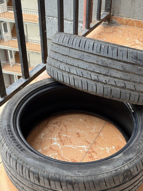 летние шины 215/45R18 Hankook Ventus Prime 3 и RoadX комплект 7