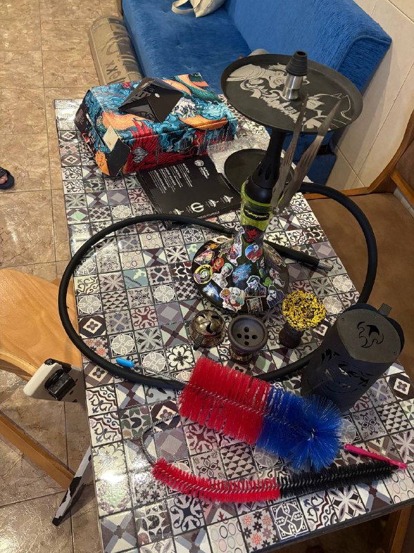 Кальян Alpha Hookah Model X оригинал с табаком и углем
