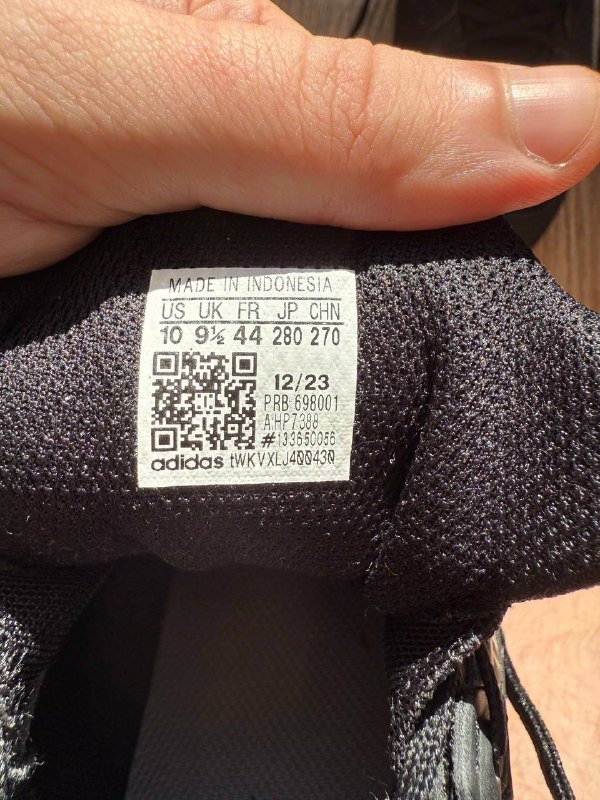 Кроссовки Adidas Terrex AX4 черные, размер 44 3