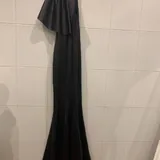 Длинное черное платье 1