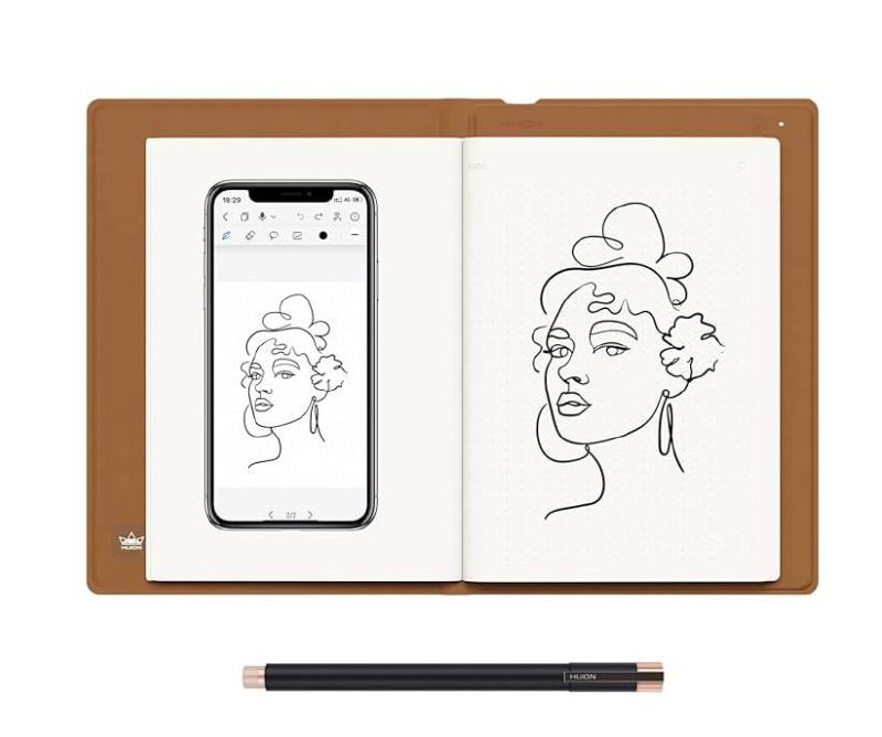 Цифровой блокнот-планшет HUION Note X10 2-in-1 2