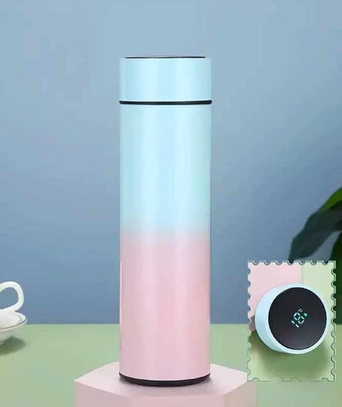 умный термос с вакуумной изоляцией и светодиодным дисплеем 500мл 2