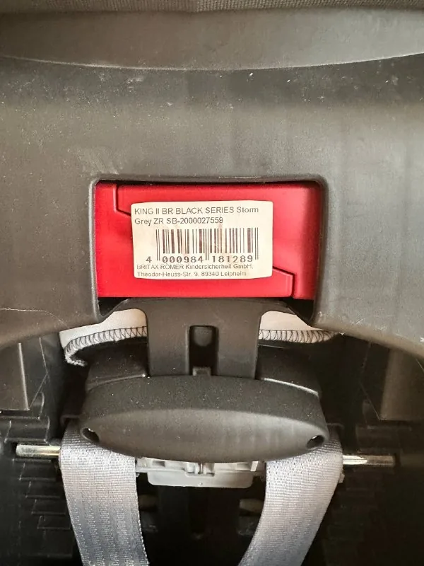 Детское автокресло Britax Römer King II BR Black 1