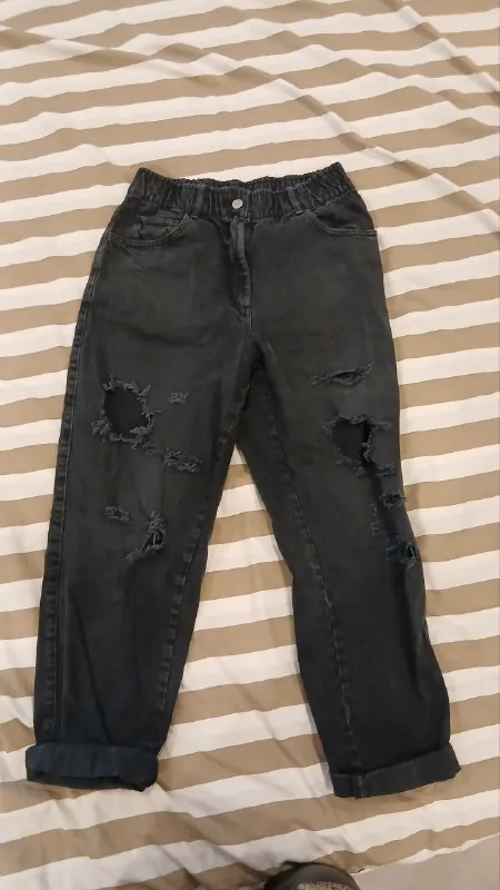 Джинсы mom XS