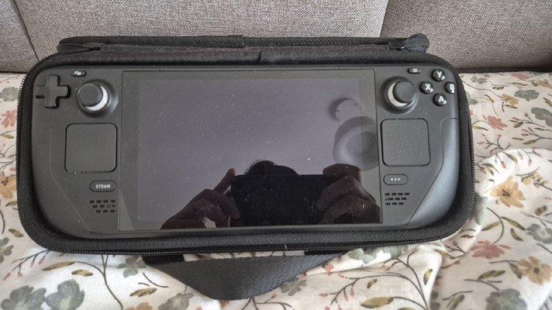 Steam Deck LCD 256GB, microSD 512GB, чехол, зарядка