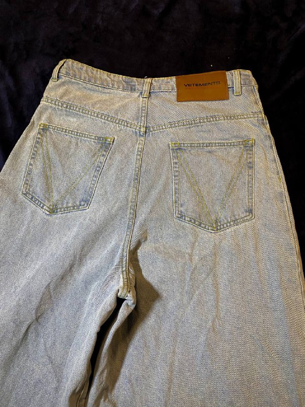 Vetements jeans, Fila platform boots, Vans, White dress, Akademiks jacket 3