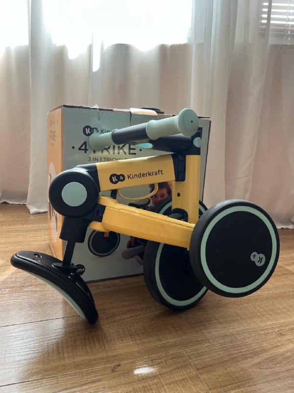 3-в-1 велосипед 4TRIKE Kinderkraft для детей 5