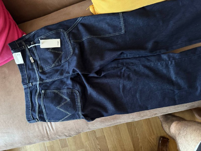 Оригинальные джинсы Wrangler 32/32 темно-синие 3