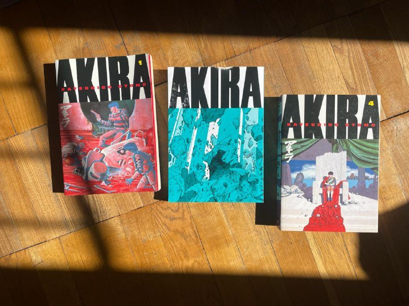 Манга Эльфийская Песнь и Акира, 7 книг 3