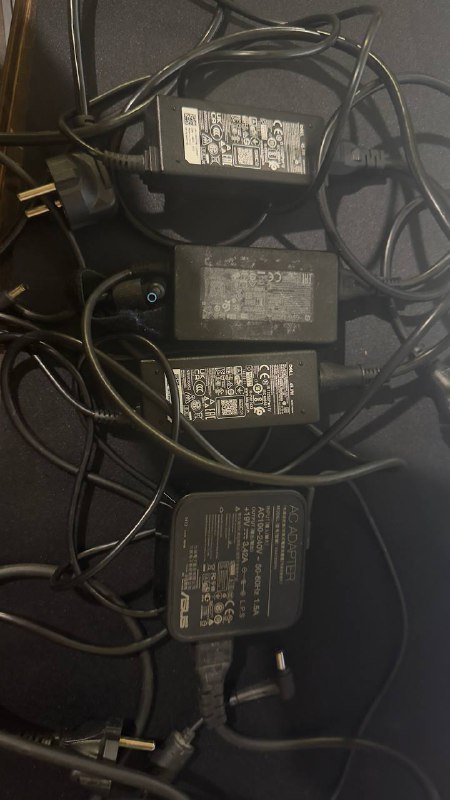 Оригинальные адаптеры питания для ноутбуков HP, Dell, ASUS