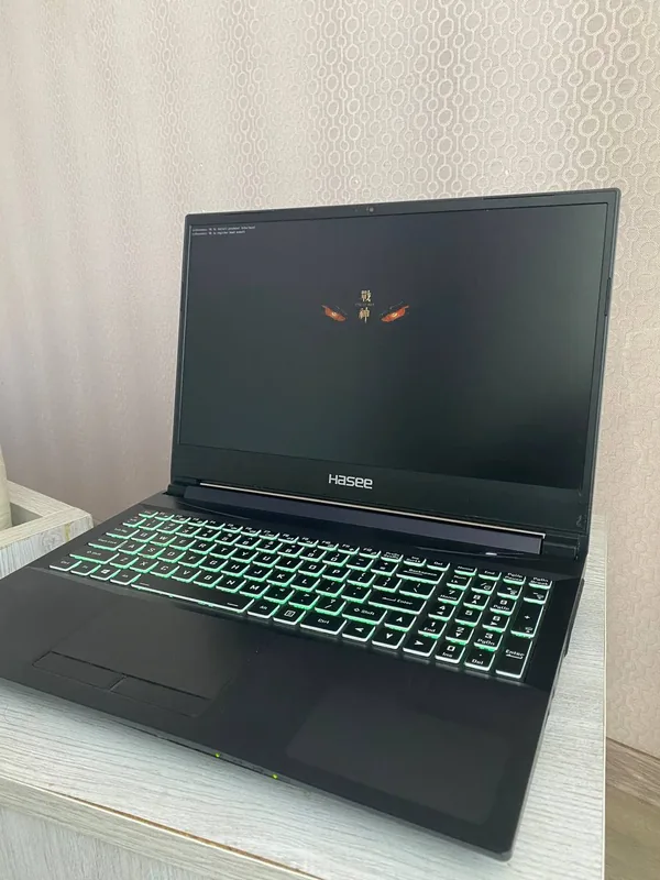 Игровой ноутбук Hasee Z7 GTX 1660 Ti