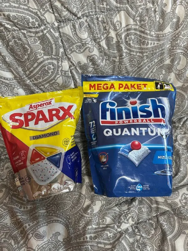 Finish и Sparx капсулы для посудомойки