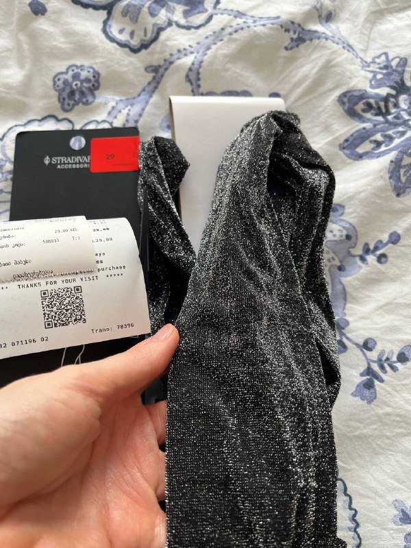 Блестящие колготы размер М