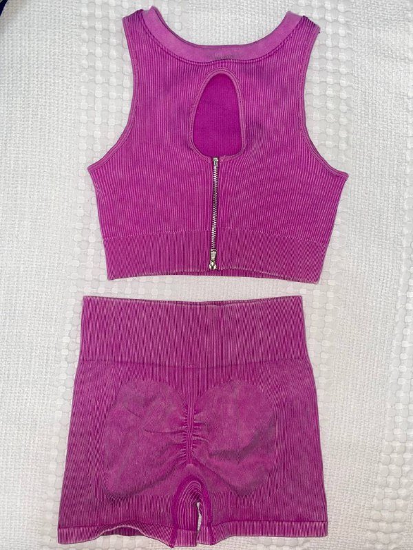 Фитнес костюм, шорты, велосипедки S 2