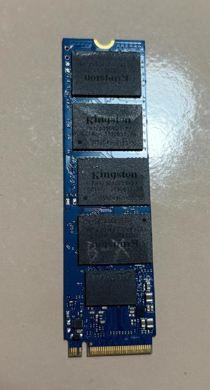 NVMe SSD Kingston 500GB and Orico Case 3