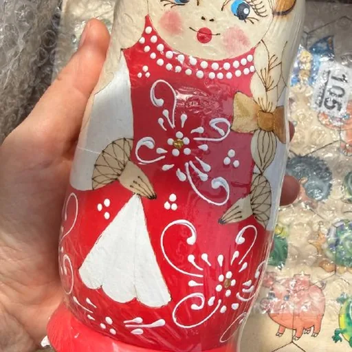 Матрешка ручной росписи