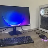 Игровой ПК, монитор Philips, клавиатура и мышь 4