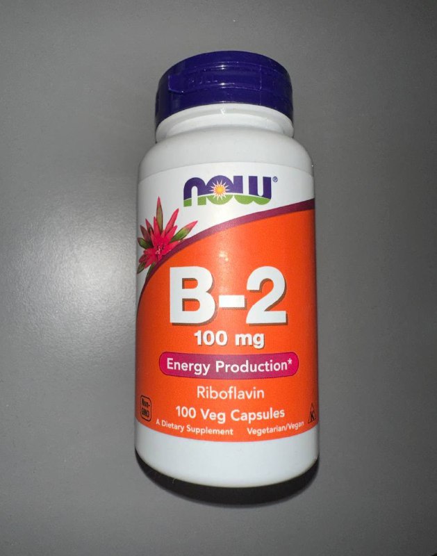 Vitamin B-2 100 mg - 100 Veg Capsules