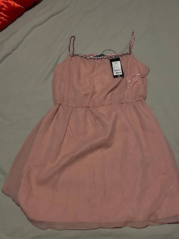 Платье черное в горошек MANGO размер L 7