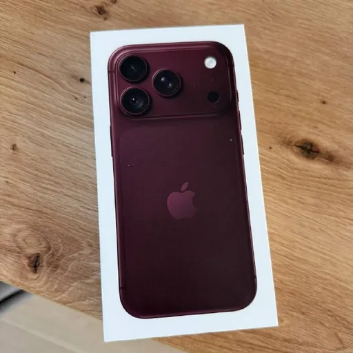 Нераспакованный iPhone 18 Pro, бордовый, 256 ГБ