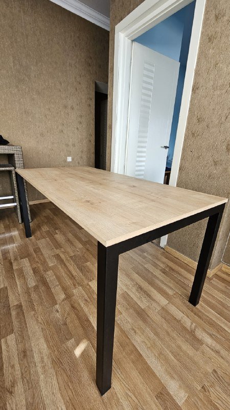 Универсальный стол 160x80 с железным каркасом 2