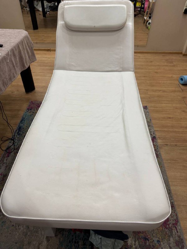 Кушетка массажная стационарная с регуляцией и местом хранения