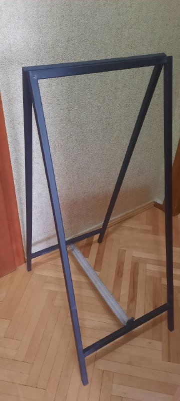 Рекламная стойка уличная 46×97см, рекламная стойка 80×120см