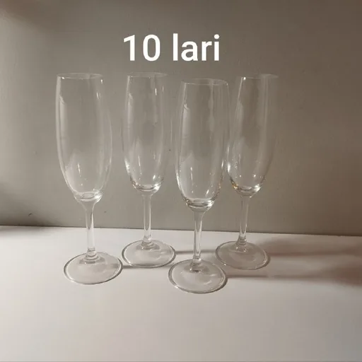 Бокалы для шампанского, 4 шт.