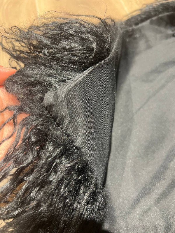 Жилет из натурального меха лами Diane Von Furstenberg DVF 7