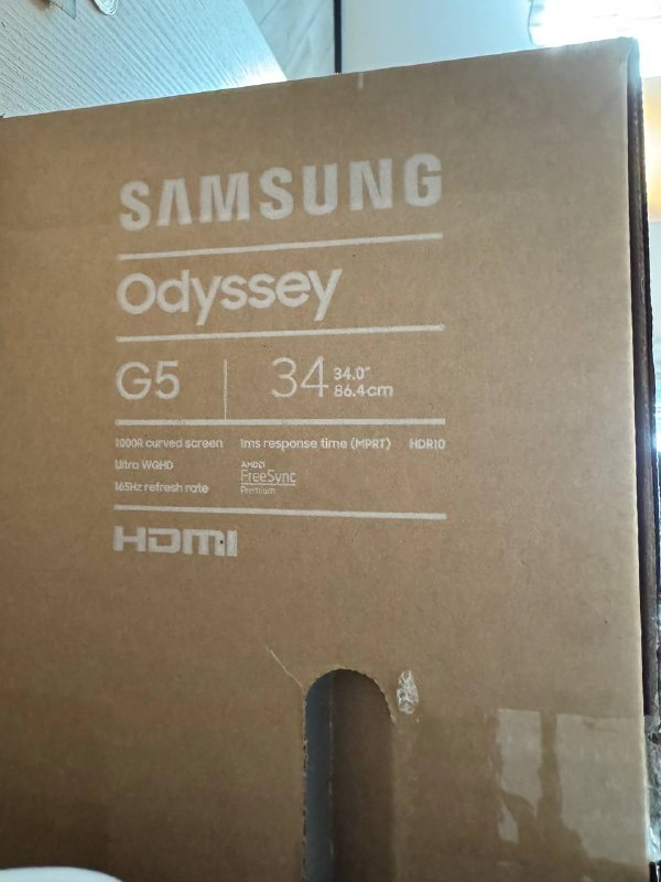 Монитор Samsung Odyssey G5 34 дюйма изогнутый 2