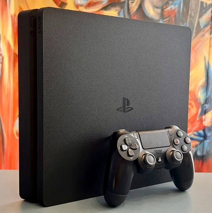 Sony Playstation 4 Slim 1TB, геймпад DualShock 4