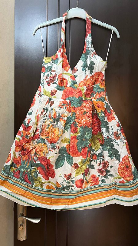 Платье с принтом, голубое платье, джинсовые шорты, босоножки, сумки, сарафан 9