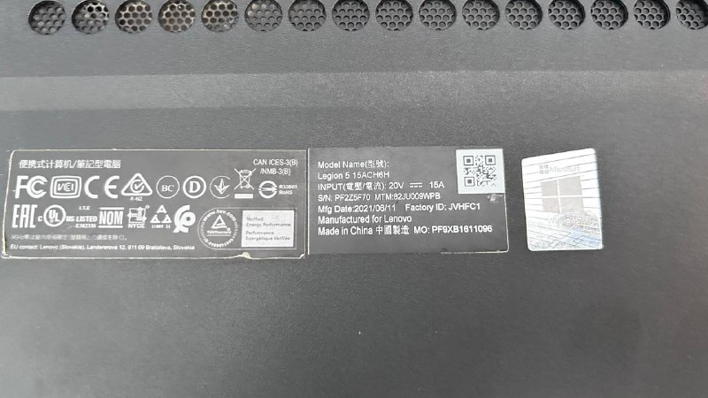 Lenovo Legion 5 ноутбук 3
