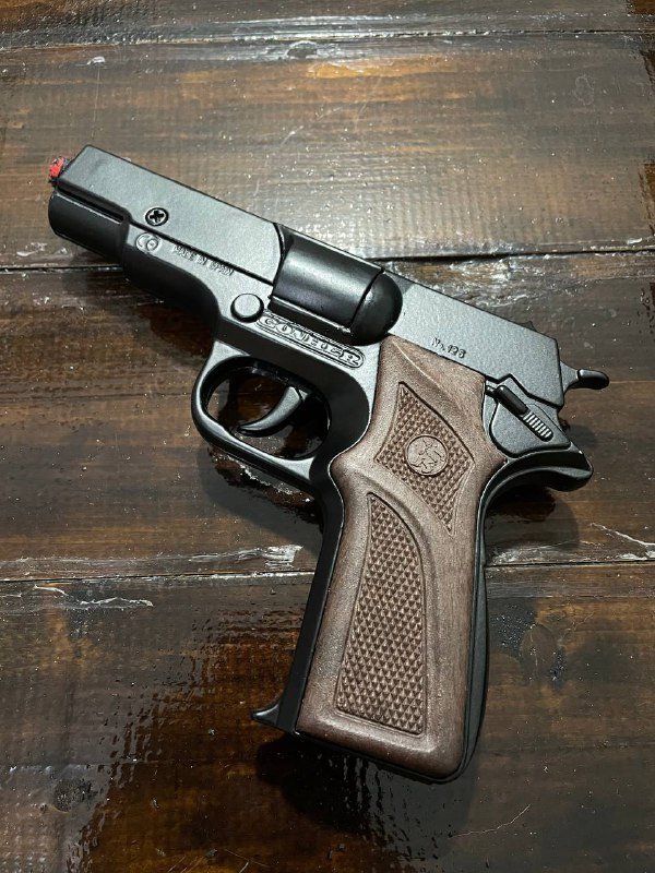 Игрушка пистолет Police металлический Gonher 125