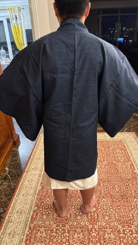 Мужское кимоно зимний вариант маленький рост