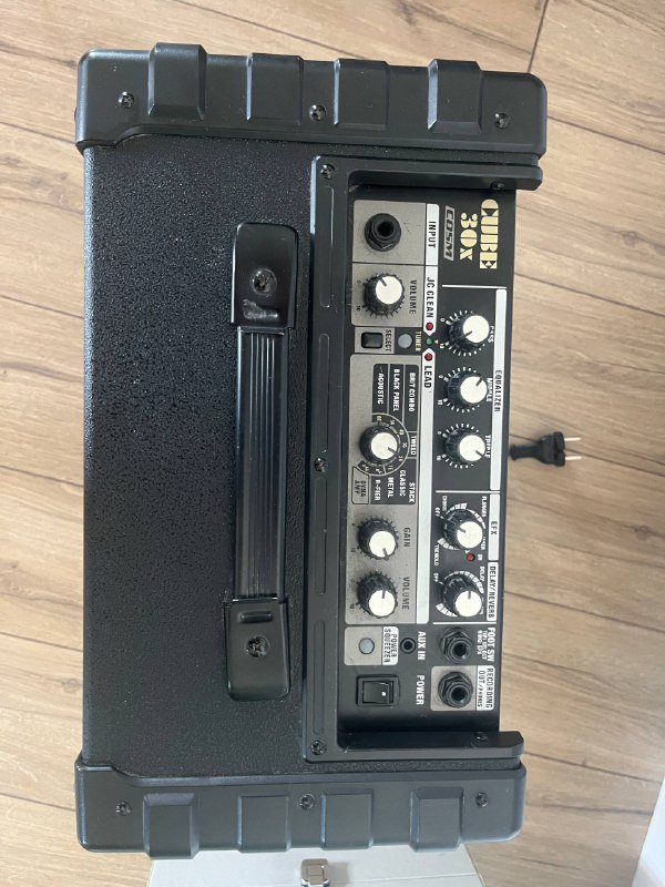 усилитель Roland Cube 30X, акустическая гитара Baton Rouge X11LS/F-SCC 5