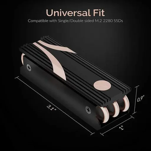 Sabrent M.2 2280 SSD Rocket Heatsink